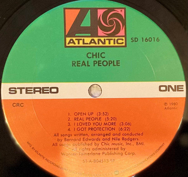 Chic - Real People | Atlantic (SD 16016) - 3