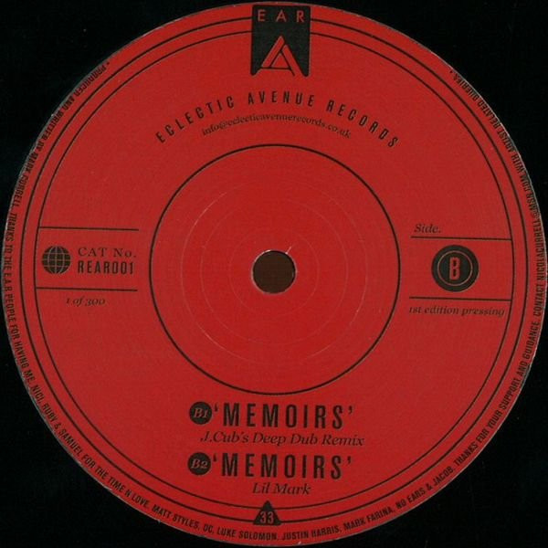 Lil' Mark - Pulling Strings | Eclectic Avenue Records (REAR001) - 2 Lil' Mark - Pulling Strings | Eclectic Avenue Records (REAR001) - 2