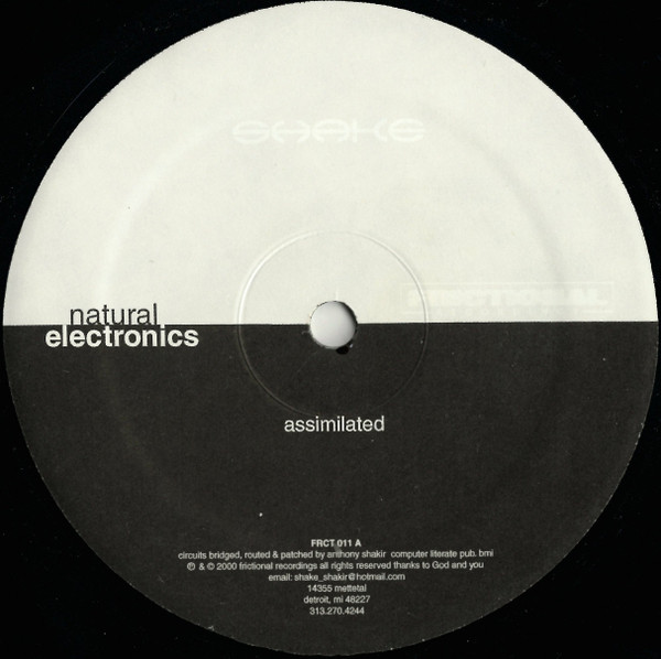 Shake - Natural Electronics | Frictional Recordings (FRCT 011)