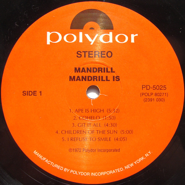 Mandrill - Mandrill Is | Polydor (PD 5025) - 4
