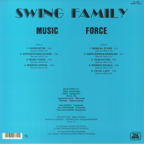 Swing Family - Music Force | Be With Records (BEWITH 124 LP) - 2 Swing Family - Music Force | Be With Records (BEWITH 124 LP) - 2