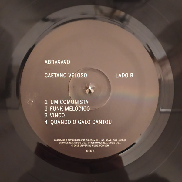 Caetano Veloso - Abraçaço | Universal Music (33189-1) - 4 Caetano Veloso - Abraçaço | Universal Music (33189-1) - 4