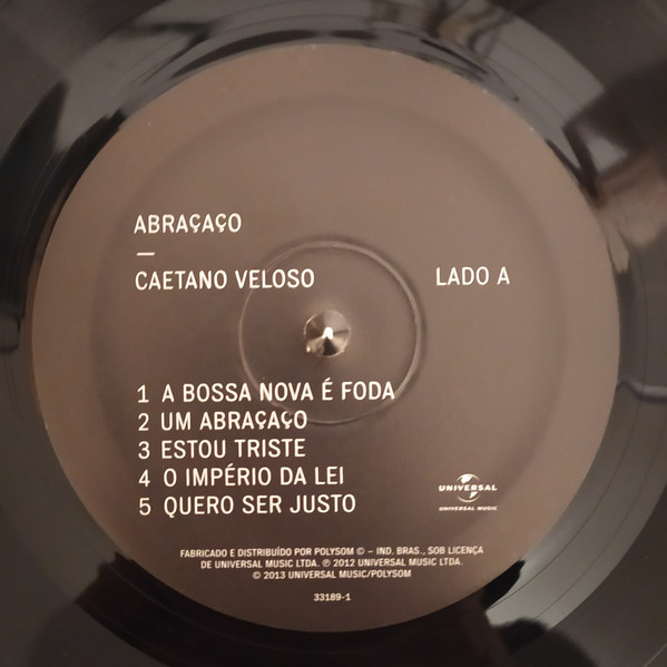 Caetano Veloso - Abraçaço | Universal Music (33189-1) - 3 Caetano Veloso - Abraçaço | Universal Music (33189-1) - 3