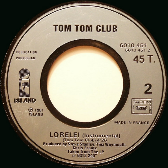 Tom Tom Club - Genius Of Love | Island Records (6010 451) - 4