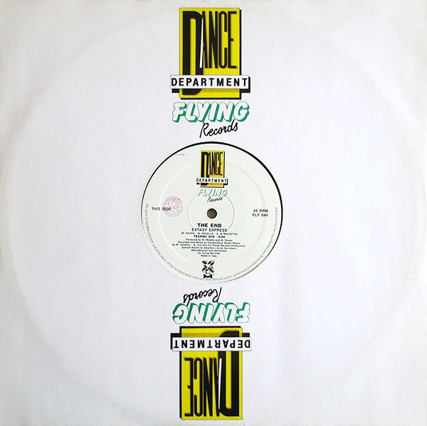 The End - Extasy Express | Flying Records (FLY 044)
