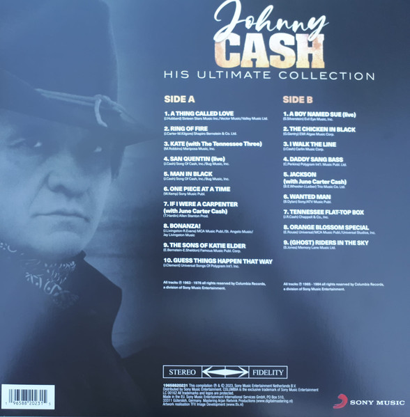 Johnny Cash - His Ultimate Collection | Sony Music (19658820231) - 2