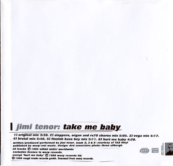 Jimi Tenor - Take Me Baby | Warp Records (rtd 126.3194.3) - 2