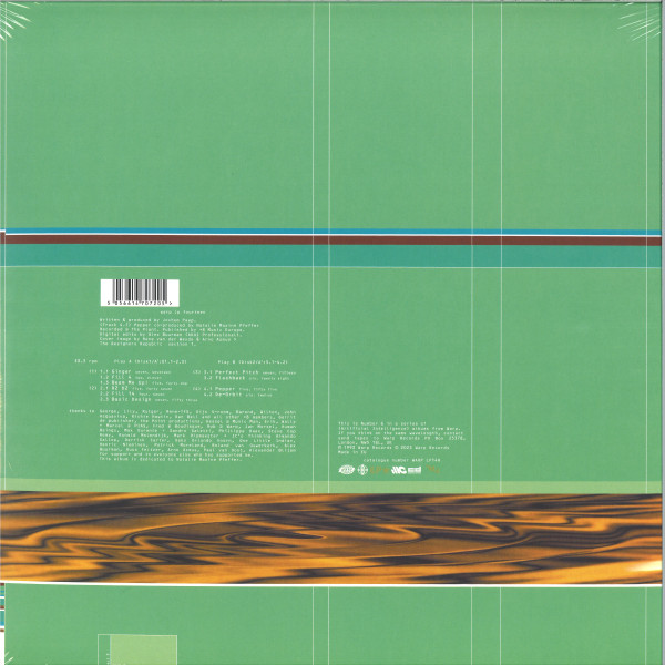 Speedy J - Ginger | Warp Records (WARP LP14R) - 2