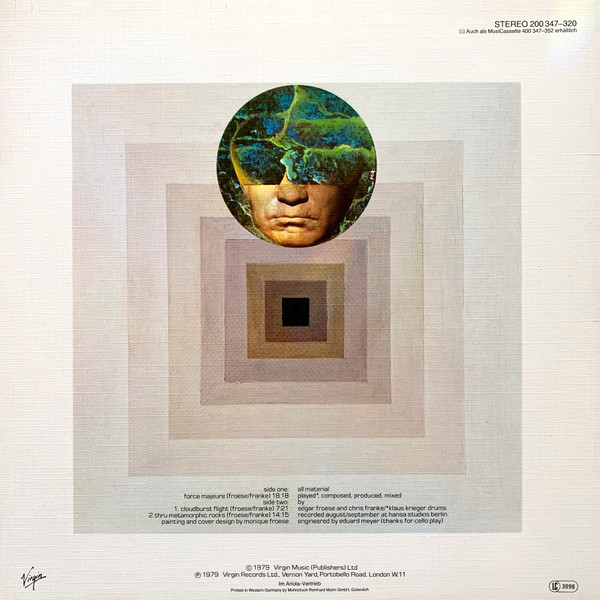 Tangerine Dream - Force Majeure | Virgin (200 347-320) - 2 Tangerine Dream - Force Majeure | Virgin (200 347-320) - 2