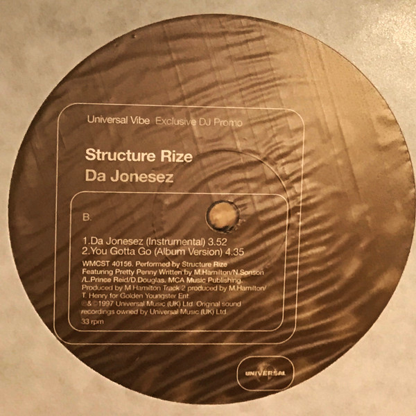 Structure Rize - Da Jonesez | Universal (WMCST 40156) - 3 Structure Rize - Da Jonesez | Universal (WMCST 40156) - 3