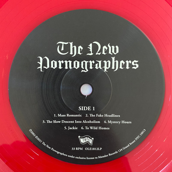 The New Pornographers - Mass Romantic | Matador (OLE1812LP) - 2