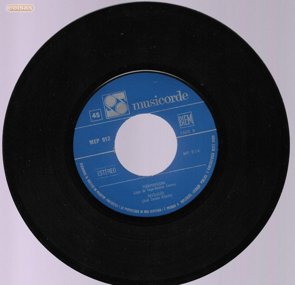 Lope de Vega / Natália Correia - António Macedo , José Cardim Ribeiro - Fuenteovejuna | Musicorde (MEP 012) - 3 Lope de Vega / Natália Correia - António Macedo , José Cardim Ribeiro - Fuenteovejuna | Musicorde (MEP 012) - 3