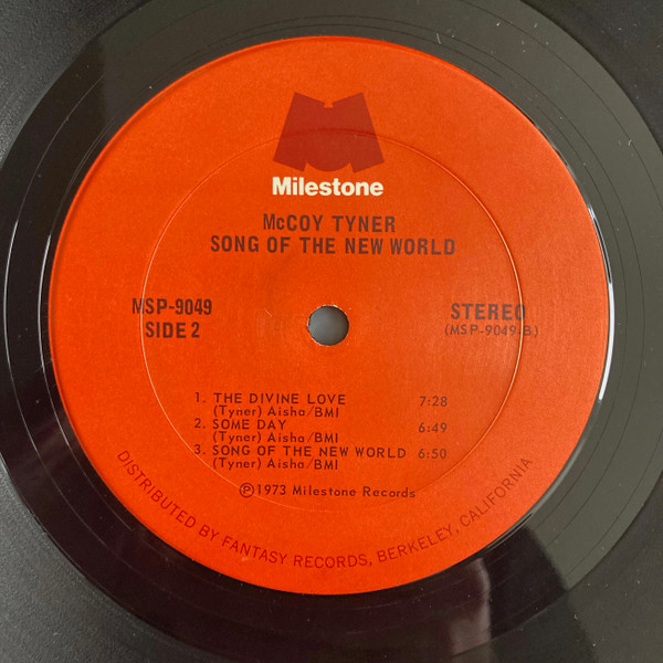 McCoy Tyner - Song Of The New World | Milestone (MSP 9049) - 4 McCoy Tyner - Song Of The New World | Milestone (MSP 9049) - 4