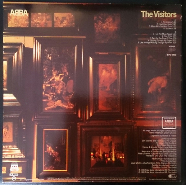 ABBA - The Visitors | Epic (EPC 10032) - 2 ABBA - The Visitors | Epic (EPC 10032) - 2