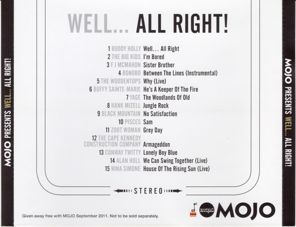Various - Well... All Right! (Noel Gallagher Presents A 15 Track Musical Journey) | Mojo Magazine (September 2011) - 2