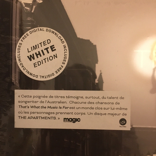 The Apartments - That's what the music is for | Talitres Records (TAL136LP) - 2 The Apartments - That's what the music is for | Talitres Records (TAL136LP) - 2