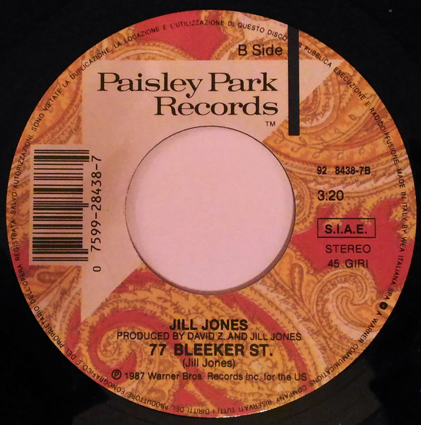 Jill Jones - Mia Bocca | Paisley Park (9 28438-7) - 4