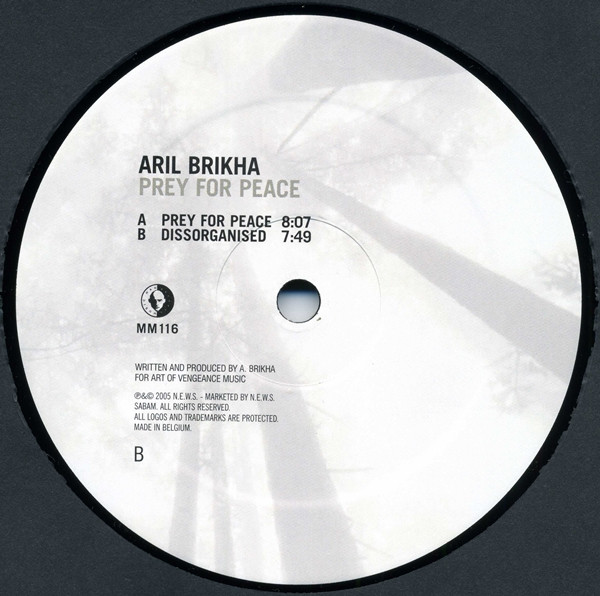 Aril Brikha - Prey For Peace | Music Man Records (MM116) - 3