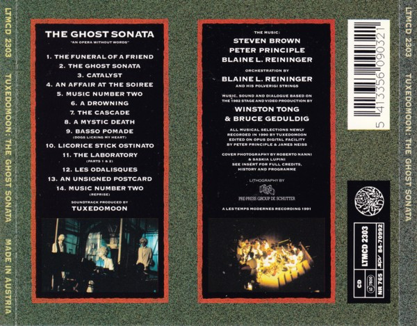 Tuxedomoon - The Ghost Sonata | LTM (LTMCD 2303) - 2