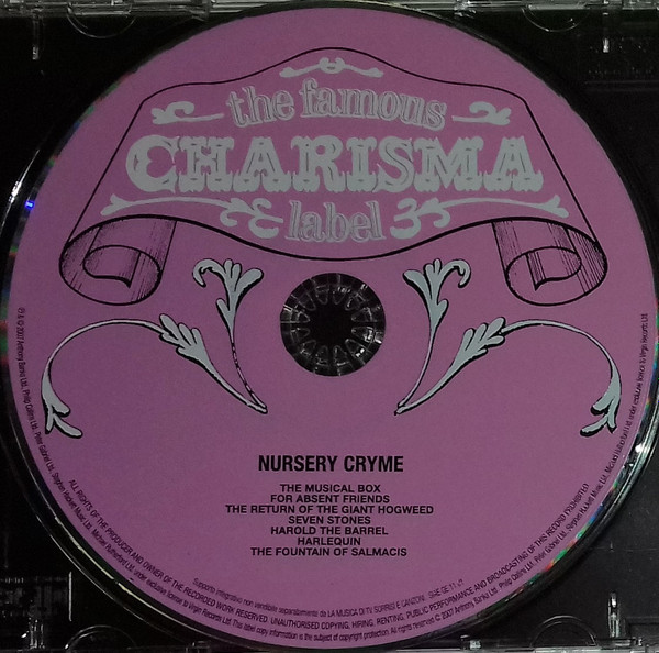 Genesis - Nursery Cryme | Virgin (GE 11 01) - 3