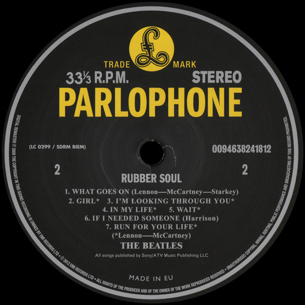 The Beatles - Rubber Soul | Parlophone (094638241812) - 4 The Beatles - Rubber Soul | Parlophone (094638241812) - 4