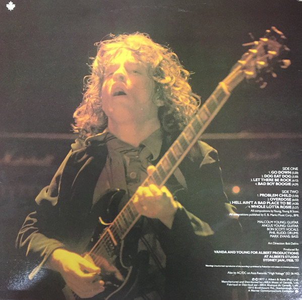 AC/DC - Let There Be Rock | ATCO Records (SD 36-151) - 2 AC/DC - Let There Be Rock | ATCO Records (SD 36-151) - 2
