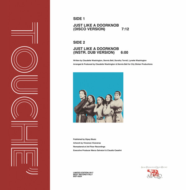 Touché - Just Like A Doorknob | Best Record Italy (BST-X024) - 2 Touché - Just Like A Doorknob | Best Record Italy (BST-X024) - 2