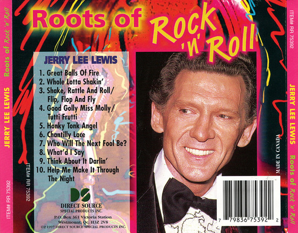 Jerry Lee Lewis - Roots Of Rock'n Roll | Direct Source Special Products Inc. (RR 75392) - 2 Jerry Lee Lewis - Roots Of Rock'n Roll | Direct Source Special Products Inc. (RR 75392) - 2