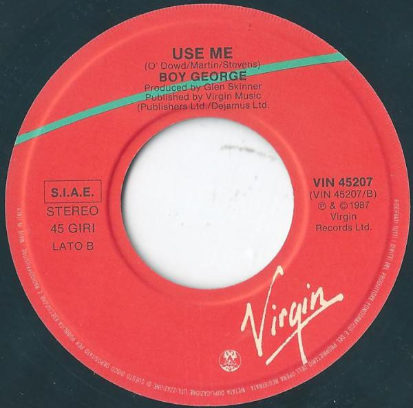 Boy George - Everything I Own | Virgin (VIN 45207) - 4