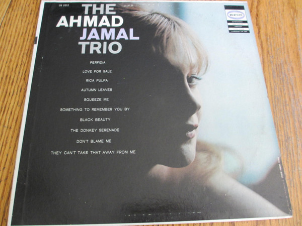 Ahmad Jamal Trio - The Ahmad Jamal Trio | Epic (LN-3212)