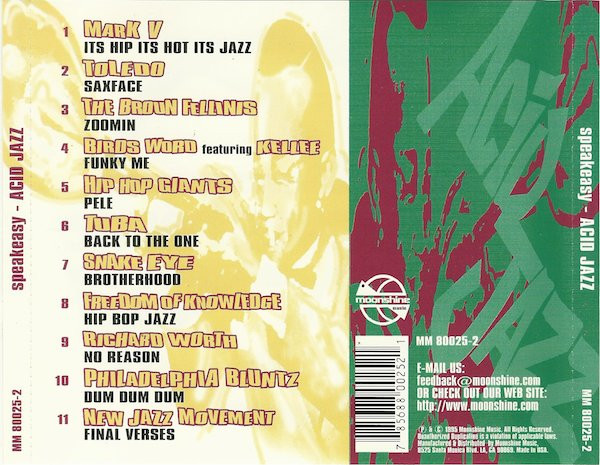 Various - Speakeasy Acid Jazz | Moonshine Music (MM 80025-2) - 2
