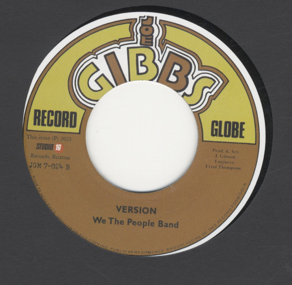 Dennis Brown - Right Fight | Joe Gibbs Record Globe (JGM 7-024) - 2
