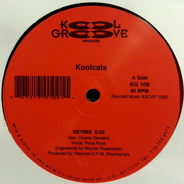 Reynald Deschamps - Koolcats | Kool Groove Records (KG 109)