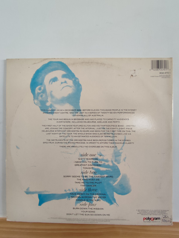 Elton John With Melbourne Symphony Orchestra - Live In Australia | The Rocket Record Company (832 470-1)