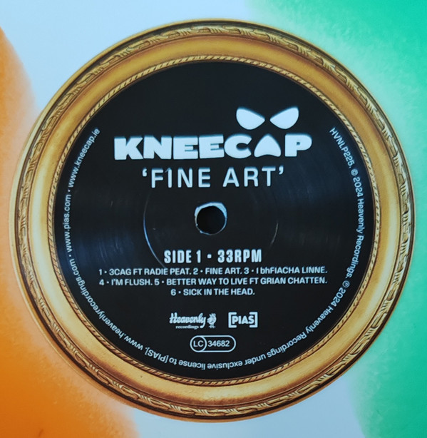 Kneecap - Fine Art | Heavenly Recordings (HVNLP225C) - 2