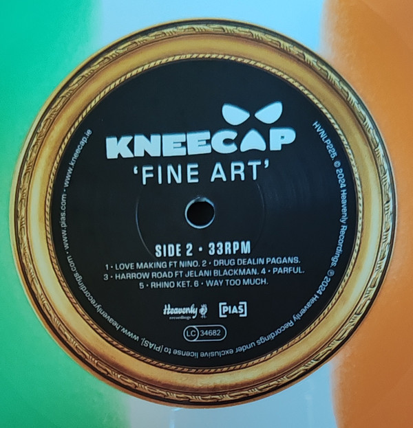 Kneecap - Fine Art | Heavenly Recordings (HVNLP225C) - 3