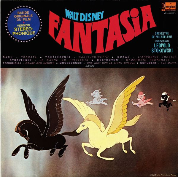 The Philadelphia Orchestra Direction Leopold Stokowski - Walt Disney - Fantasia (Extraits) | Disneyland (VS - 4000 F) - main