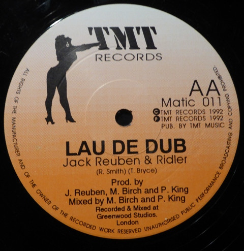 Jack Reuben & The Riddler - Lau Me | TMT Records (Matic 011) - 2 Jack Reuben & The Riddler - Lau Me | TMT Records (Matic 011) - 2