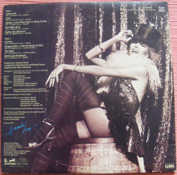 Amanda Lear - Sweet Revenge | Eurodisc (913 211) - 2