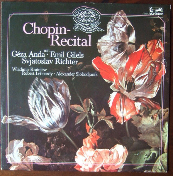 Frédéric Chopin - Chopin-Recital | Eurodisc (38902 3) - main
