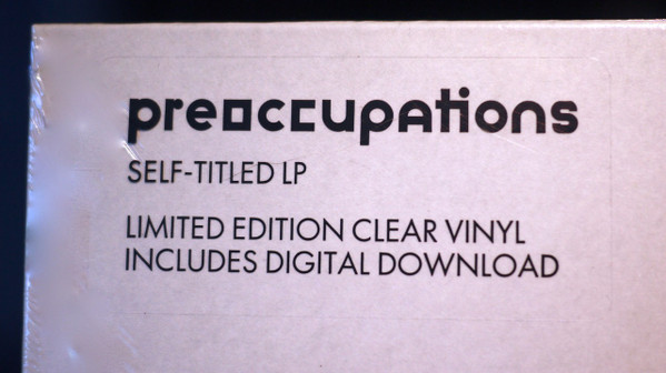 Preoccupations - Preoccupations LP | Jagjaguwar (JAG290) - 4 Preoccupations - Preoccupations LP | Jagjaguwar (JAG290) - 4