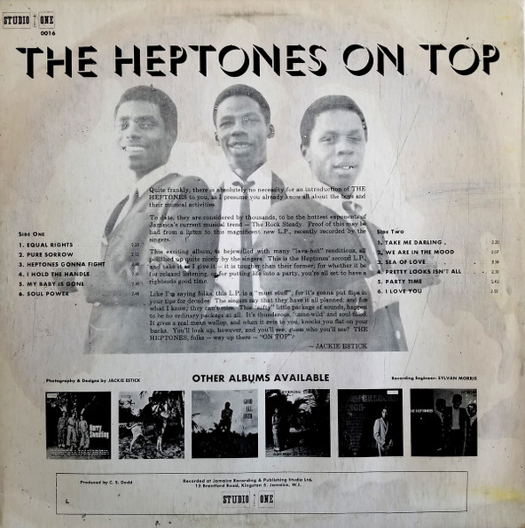 The Heptones - On Top | Studio One (0016) - 2