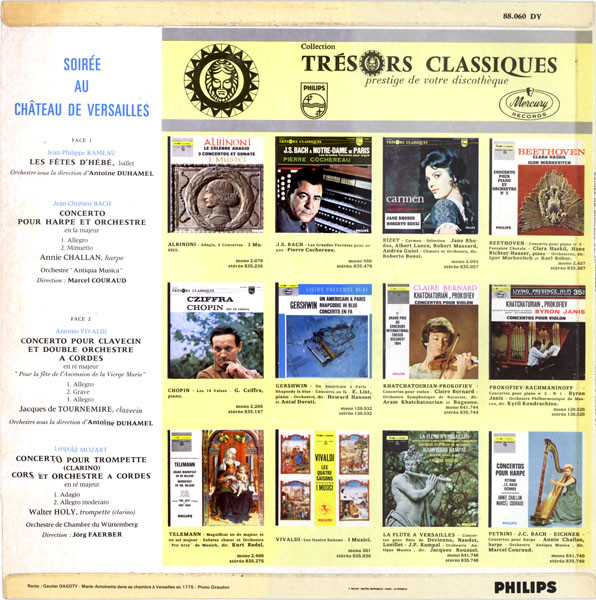 Various - Soirée Au Château De Versailles | Philips (88.060 DY) - 2 Various - Soirée Au Château De Versailles | Philips (88.060 DY) - 2