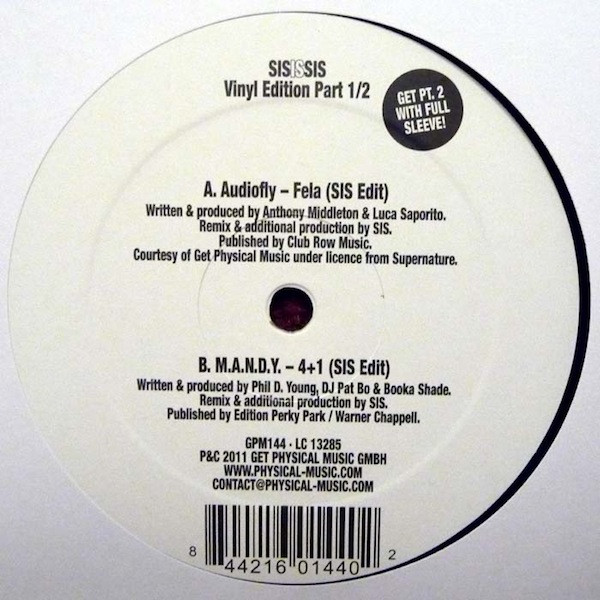 Sis - Sis Is Sis (Vinyl Edition Part 1/2) | Get Physical Music (GPM144)