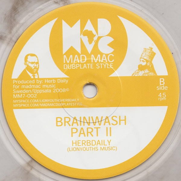 Herb Daily - Brainwash Education | Mad Mac Dubplate Style (MM7-002) - 2