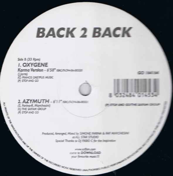 Back 2 Back - Oxygene | Stop And Go (GO 164164) - 3