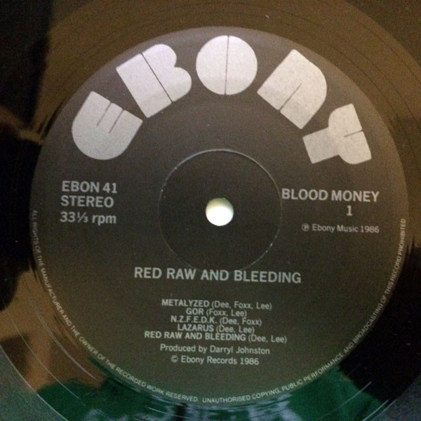 Blood Money - Red Raw And Bleeding! | Ebony Records (EBON 41) - 4 Blood Money - Red Raw And Bleeding! | Ebony Records (EBON 41) - 4