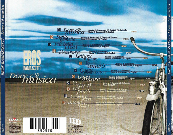 Eros Ramazzotti - Dove C'è Musica | DDD (35957 0) - 2 Eros Ramazzotti - Dove C'è Musica | DDD (35957 0) - 2