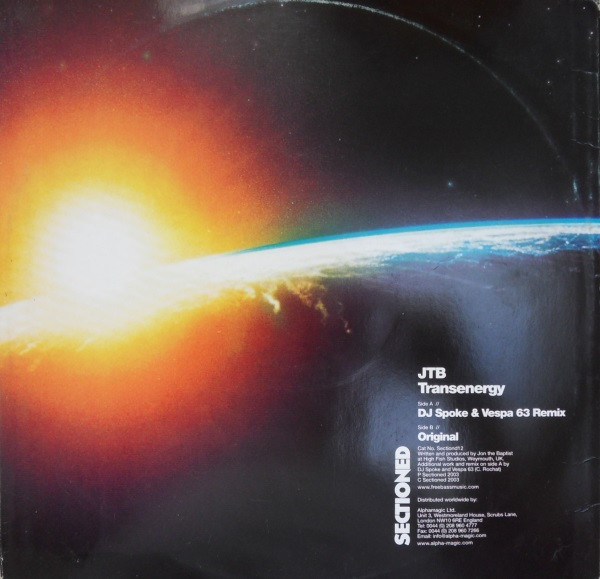 Jon The Baptist - Transenergy | Sectioned Recordings (Sectiond12) - 2 Jon The Baptist - Transenergy | Sectioned Recordings (Sectiond12) - 2