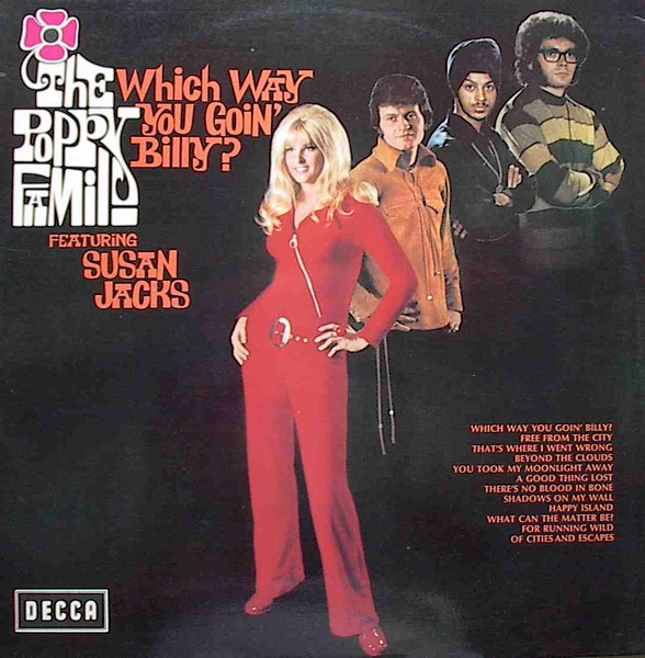 The Poppy Family Featuring Susan Jacks - Which Way You Goin' Billy? | Decca (SLK 16676-P) - main